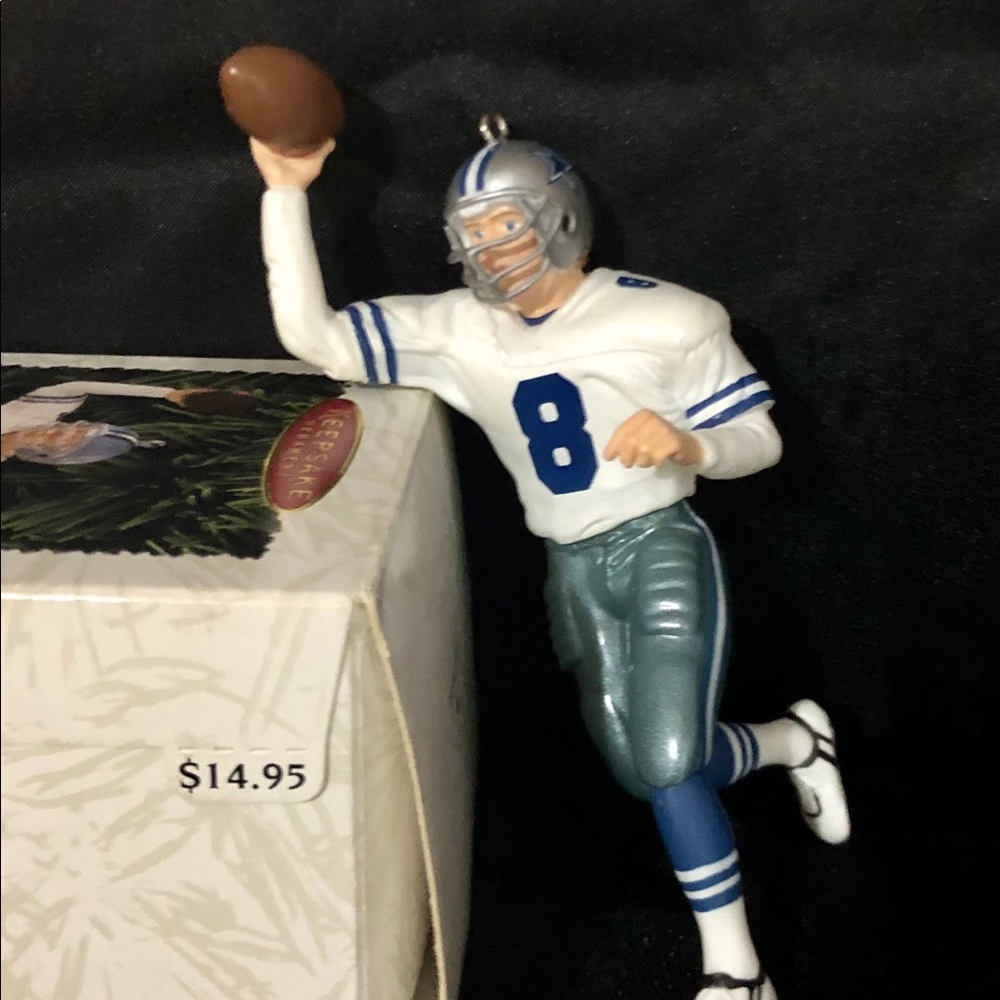 ❌SOLD❌ Troy Aikman NFL Ornament, 1996 Hallmark